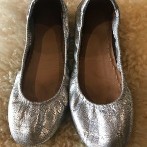 Tieks Ballet Flats Silver Screen